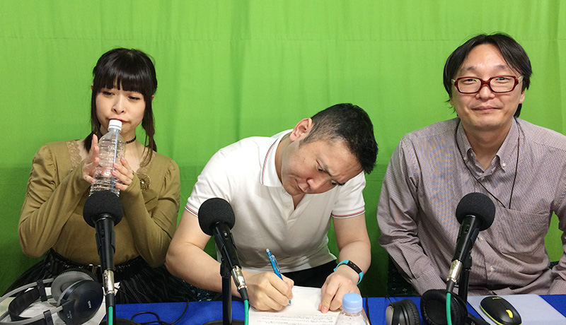萩乃水城のおもしろ声優ラジオvol 19のゲストは牧野秀紀さん 都内の格安配信 収録スタジオ ぴこす